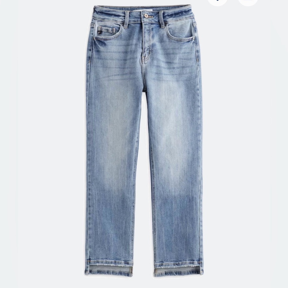 EUC Kan Can Angie High Rise Straight Leg Jean